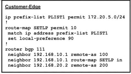 300-410 dumps exhibit