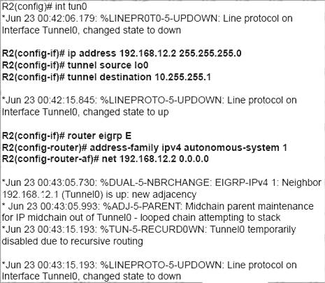 300-410 dumps exhibit