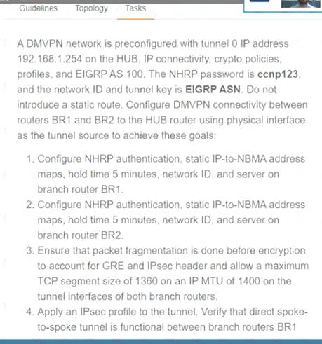 300-410 dumps exhibit
