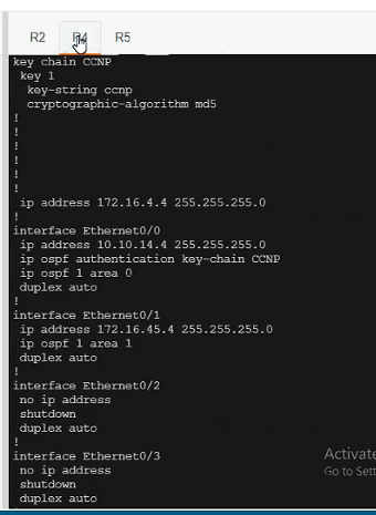 300-410 dumps exhibit