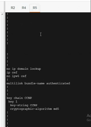 300-410 dumps exhibit