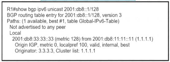300-410 dumps exhibit