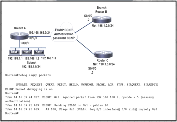 300-410 dumps exhibit