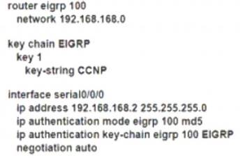 300-410 dumps exhibit