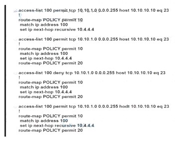 300-410 dumps exhibit