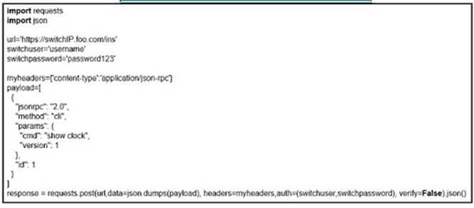 350-401 dumps exhibit