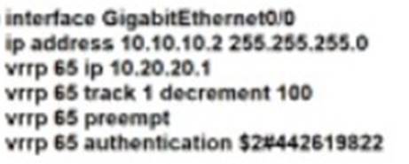 350-401 dumps exhibit