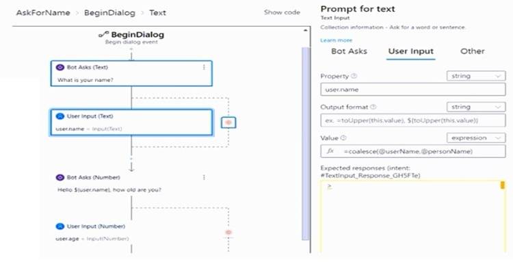 AI-102 dumps exhibit