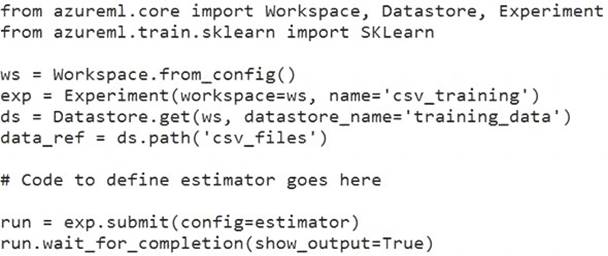 DP-100 dumps exhibit