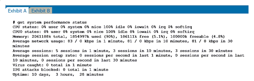NSE4_FGT-7.2 dumps exhibit