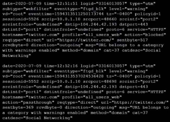 NSE4_FGT-7.2 dumps exhibit