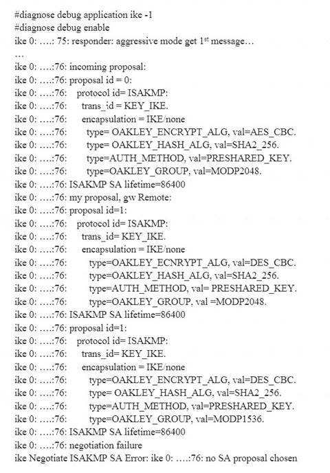NSE7_EFW-7.0 dumps exhibit